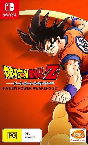 Bandai Dragon Ball Z Kakarot Plus A New Power Awakens Set Nintendo Switch Game